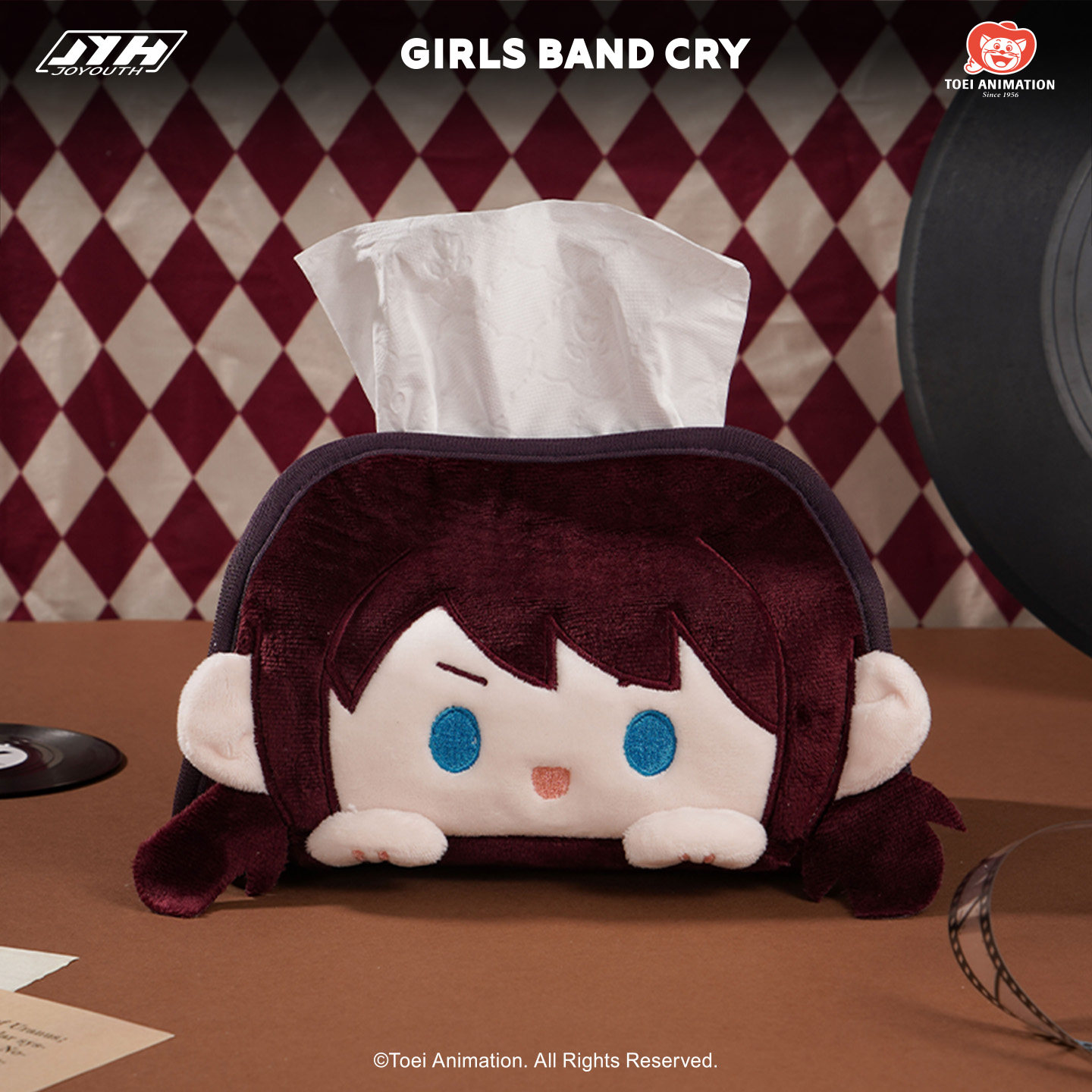 Joyouth现货 少女乐队的呐喊小恶魔毛绒纸抽盒 Nina纸巾盒周边,模玩/动漫/周边/娃圈三坑/桌游,动漫水杯/居家/百货,淘宝优惠券,粉丝福利购,淘宝优惠卷
