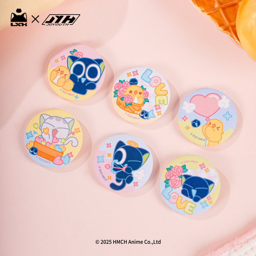 Joyouth罗小黑情人节系列小徽章