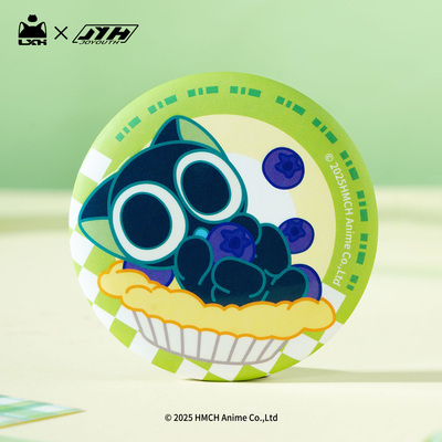 Joyouth罗小黑得闲茶饮系列吧唧