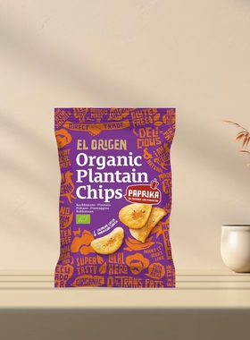 「全场满300包邮」德国发货El Origen香蕉片辣椒味80g