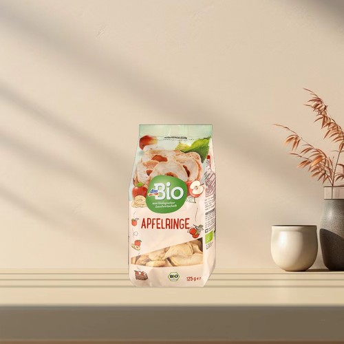 「全场满300包邮」德国发货dm bio有机苹果圈125g