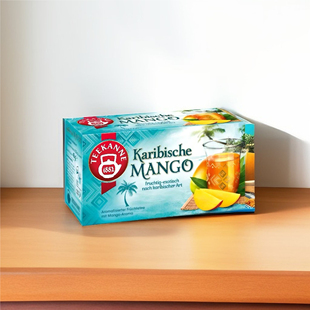 「全场满300包邮」德国发货teekanne加勒比芒果水果茶45g