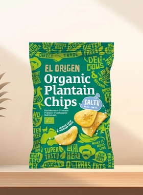 「全场满300包邮」德国发货El Origen香蕉片海盐味80g