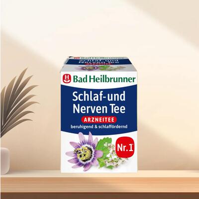 「全场满300包邮」德国发货Bad Heilbrunner睡眠茶14g(8袋）