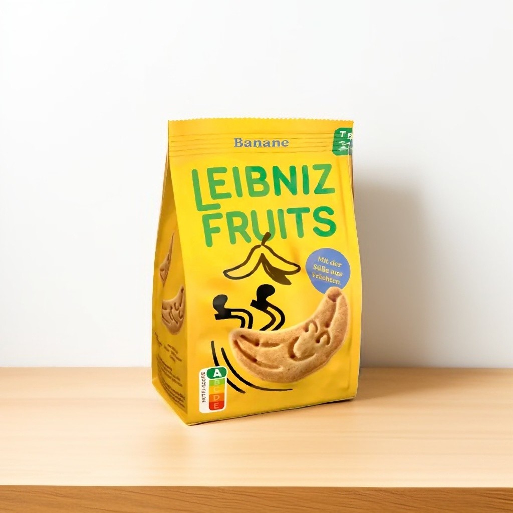 「全场满300包邮」德国发货Leibniz莱布尼茨香蕉曲奇100g