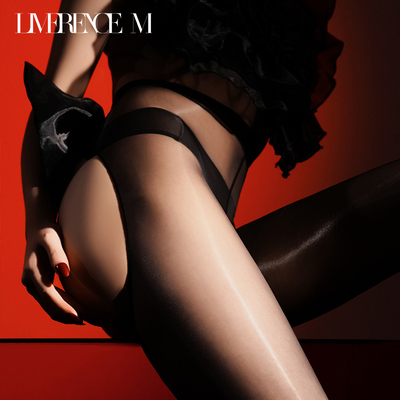 涞觅果冻甜心开裆极光油亮丝袜