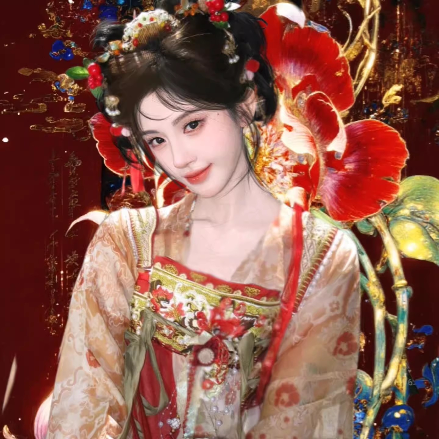 一袭汉服惊艳时光古韵自来