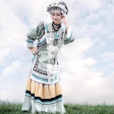 苗疆大凉山火把节民族风服饰
