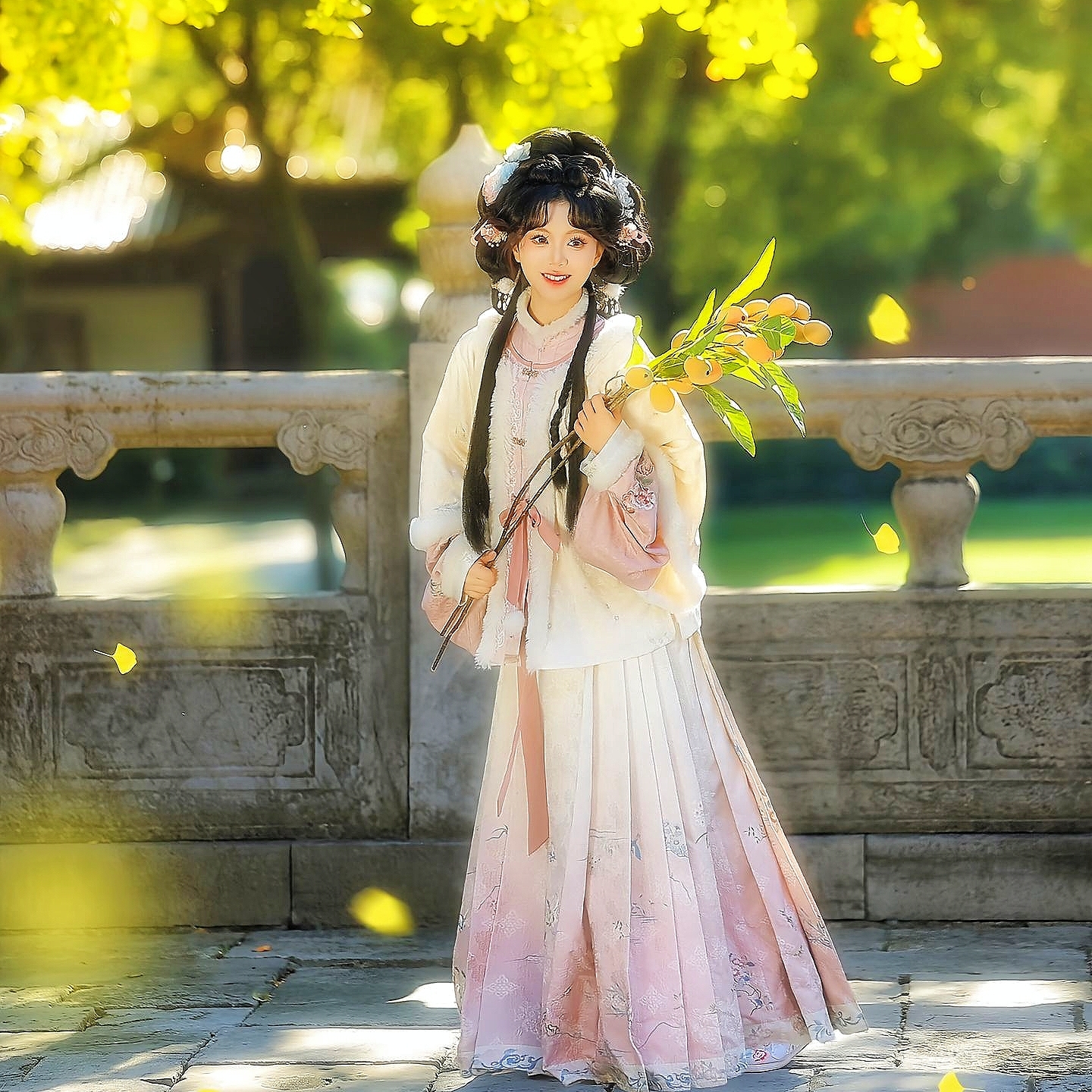 新中式冬汉服，绒暖雅致显国风