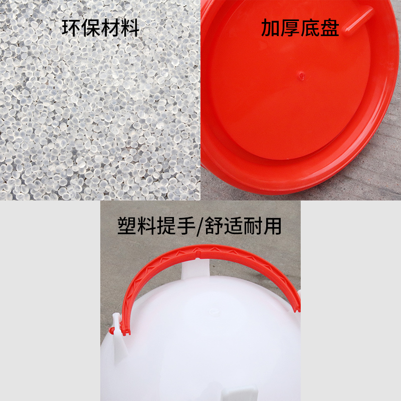 养鸡设备用品家禽养殖自动真空喂鸡喝水壶鸡鸭鹅饮水桶鸡用饮水器