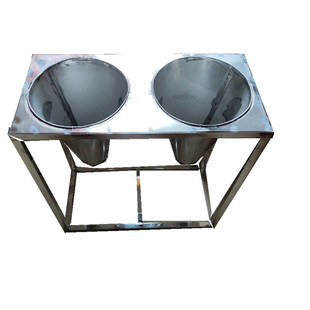 杀鸡鸭鹅沥血器杀鸡放血神器屠宰家禽神器不锈钢架放血设备杀鸡锥