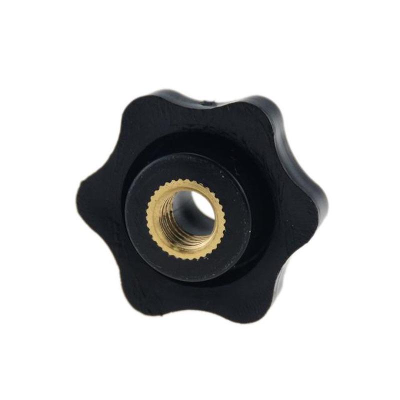 6PCS Six Star Type Through Hole M5 M6 M8 Plum Bakelite Hand