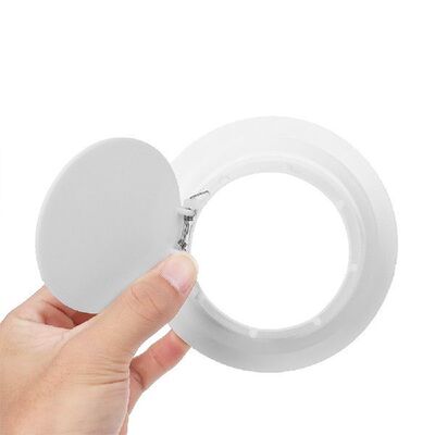 Bathroom Accessories Squatting Pan Round Shape White