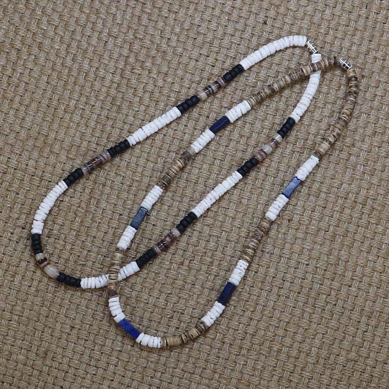 r Simple Geometric Ethnic Surfer Necklace Men Tribal Jewelry