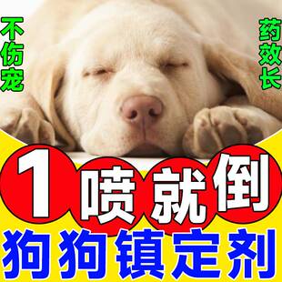 狗狗麻醉镇定剂快速睡眠麻醉液狗的药狗狗镇定济宠物保险用镇定剂