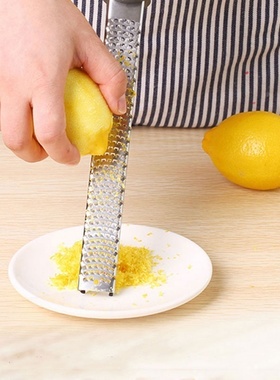 New Stainless Lemon Cheese Vegetable Zester Grater Peeler Sl
