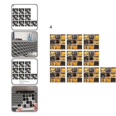 Useful Decals No Traces 3D Floor Stickers Decorations