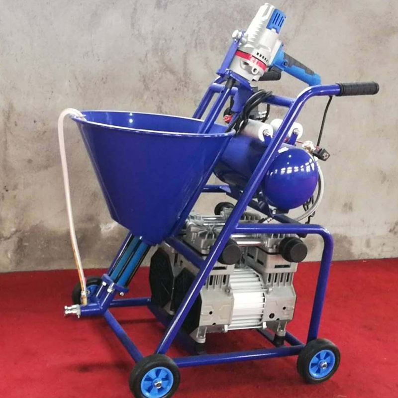 厂家直销双气罐防水涂料喷涂机1.5kw铜线电机 防水涂料喷涂机优惠