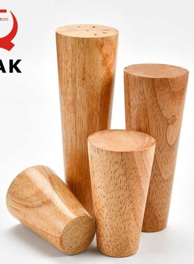 Natural Solid Wood Furniture Leg Table Feets Wooden Cabinet