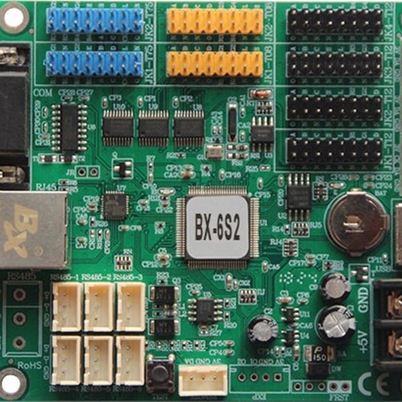 Onbon BX 6S2 BX 6S2 controller card RS485 sockets on board