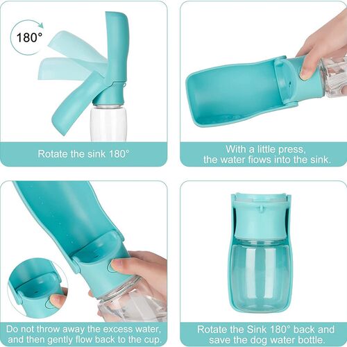 极速Dog Water Bottle - Foldable Dog Water Dispenser for Outd