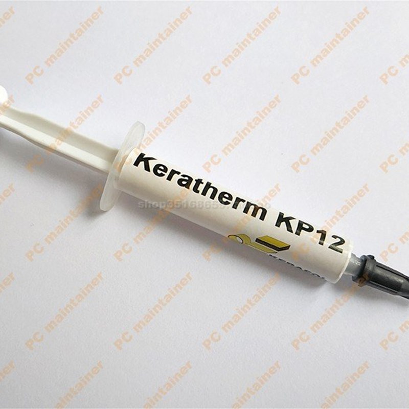 。德国原装Kerafol KP12 10W/mK含银导热膏导热矽脂散热矽脂3g装