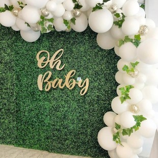 Oh Baby Wall Sticker Its A Boy Girl Baby Shower Decoration