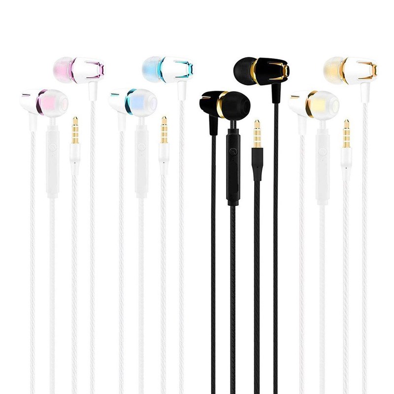 Universal Fashion 120cm length In ear Heavy Bass 3.5mm Plug