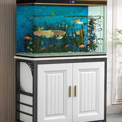 鱼缸柜鱼缸底柜家用客厅中小型水族箱架子鱼缸架龟缸架子鱼缸底座