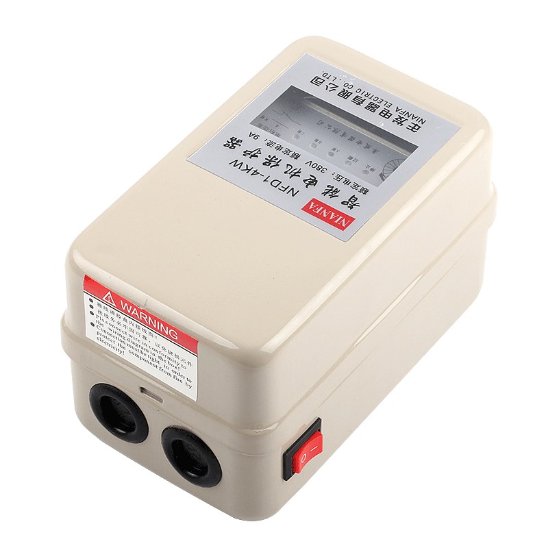 空压机气泵配件开关磁力启动器380v三相7.5KW智能电机保护器起动
