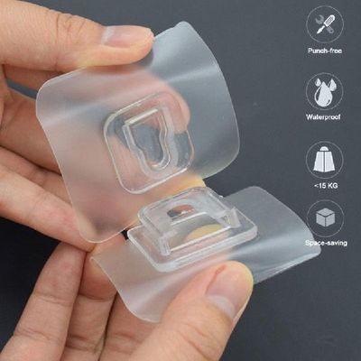 Home Wall Hanging Hook Transparent Hook Suction Cup Home
