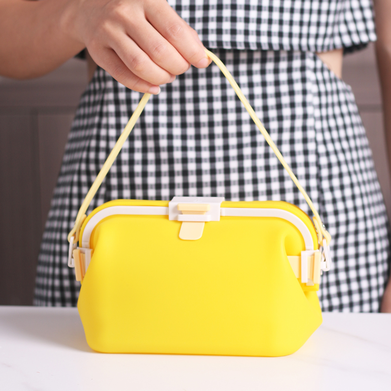 食品级硅胶收纳袋冰箱可循环保鲜袋重复使用户外水果硅胶密封袋子