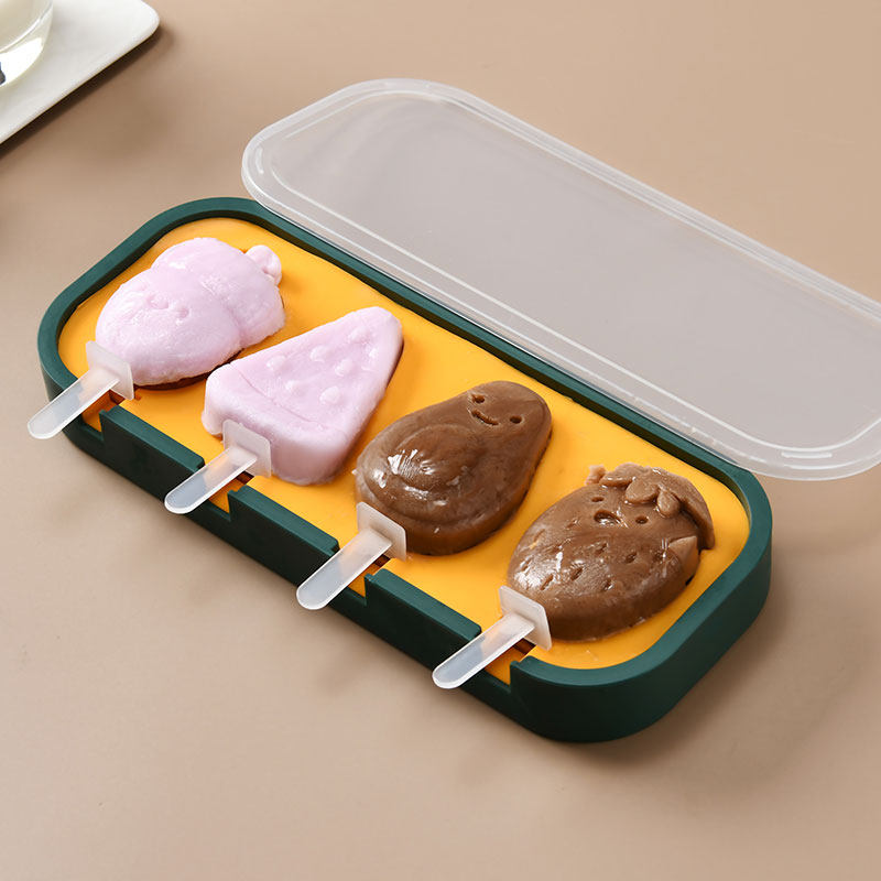 极速雪糕模具家用食品级硅胶冰棒冰淇淋冰棍自制磨具儿童冰糕容器