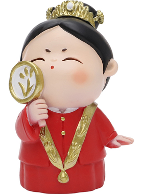 佳偶天成新婚礼物小摆件创意中式客厅卧室家居装饰品桌面摆设女生