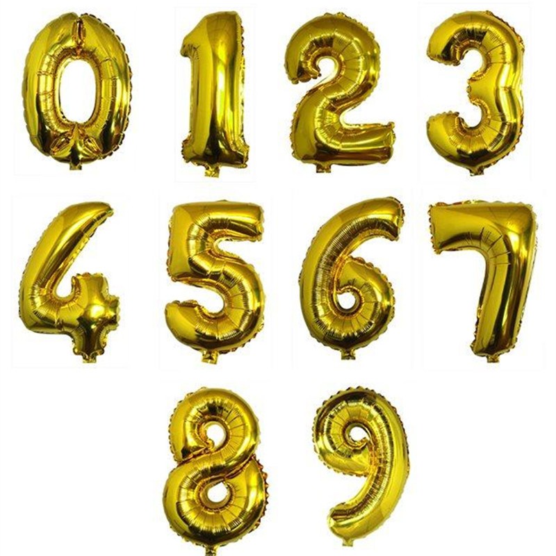 Balloon  Birthday Number  Party Balloons for PartyDecoration