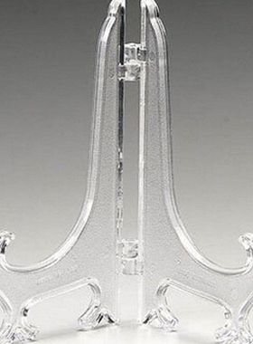 12Pcs 3 Inch Plastic Easels or Plate Holders Display Dinner