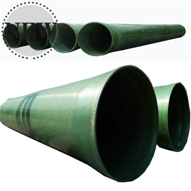 玻璃纤维管道 玻璃纤维夹砂管e 雨水夹砂污水管 电力管 通风除臭