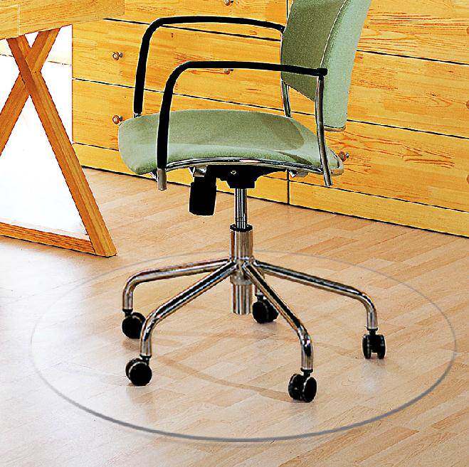 Soft 80*100PVC wood floor protection cushion computer chair