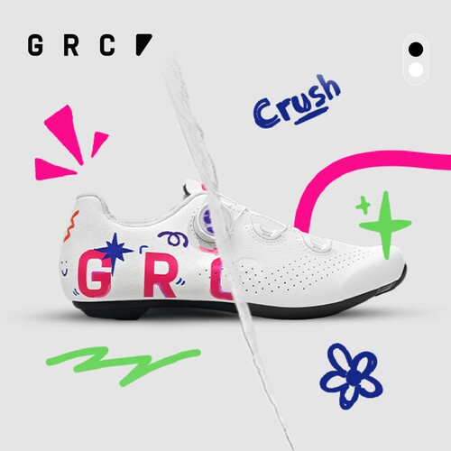 GRC骑行锁鞋碳纤维硬底