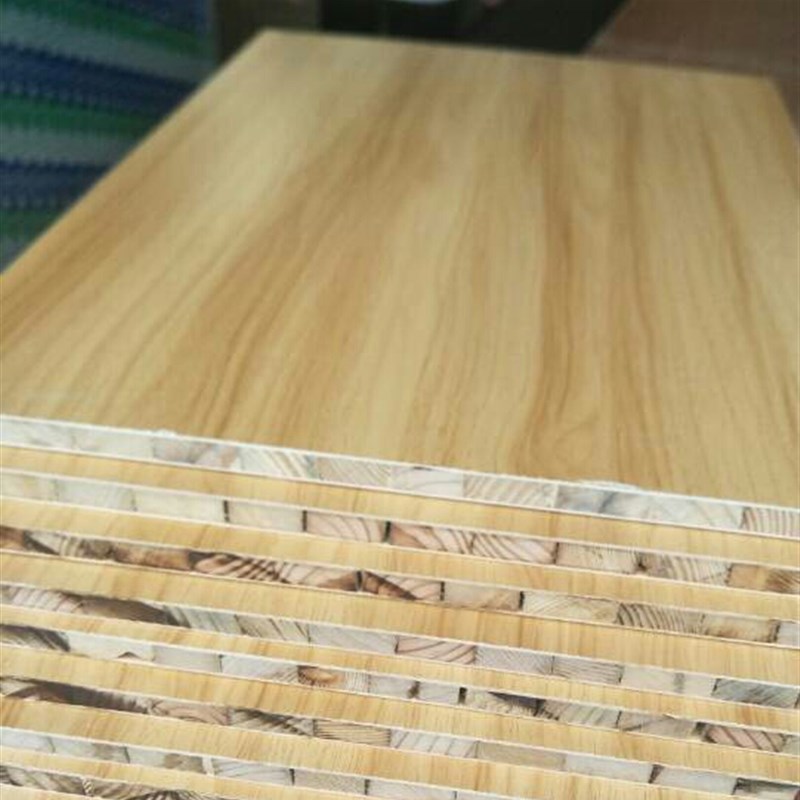 免漆生态板松木芯板材三聚氰胺板木板衣柜整体橱柜板杂木工程实木