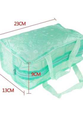 Multipure Floral Print Transparent Watproof PVC Coeti