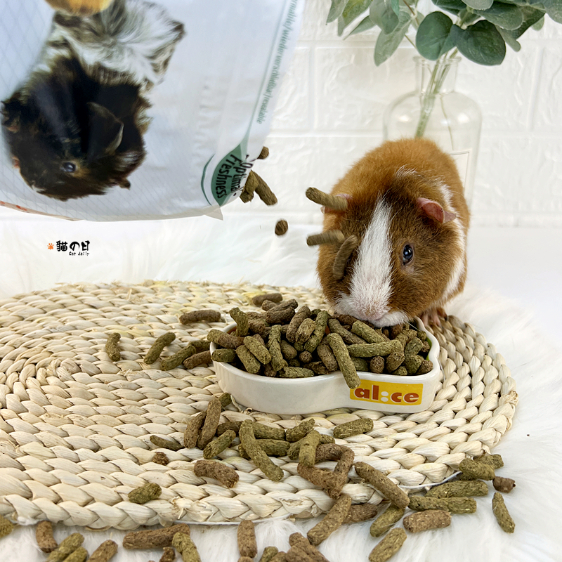 全方进口位比利时凡赛尔荷兰猪粮食天竺豚鼠饲料美毛高纤维1.75kg