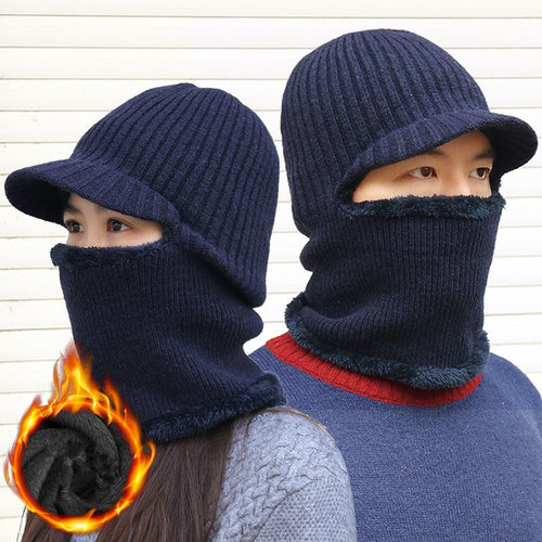 好货new winter fashion wool hat warm knit hat outdoor men an