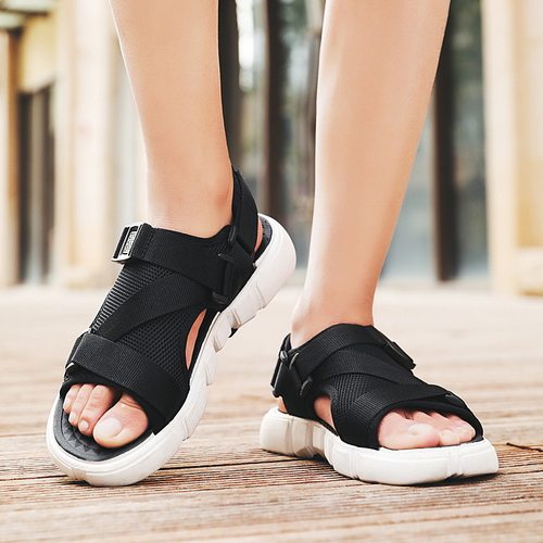 好货Casual Men Sandals Summer Shoes Sandal Mens Sandles Outd