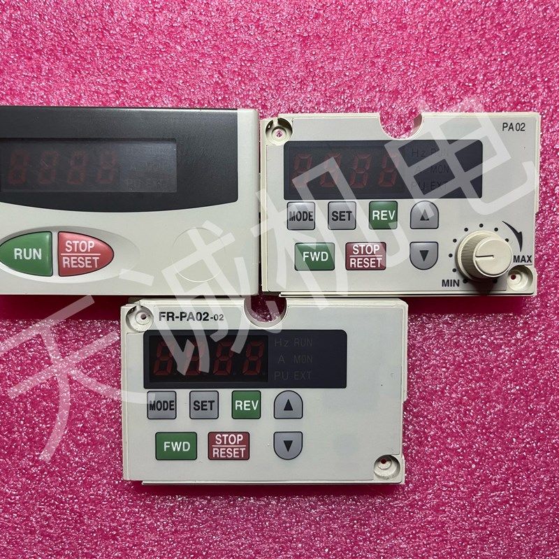 极速三菱E500变频器 FR-PA02显示面板 E540控制面板 原装拆机现货