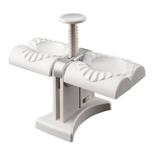 好货Double Head Dumpling Maker Machine Press Pierogi Mold