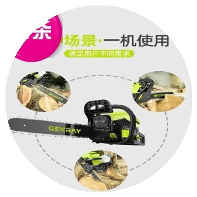 好货工程气油锯汽油00剧伐树伐木锯大功率锯子手提锯代木手动往复