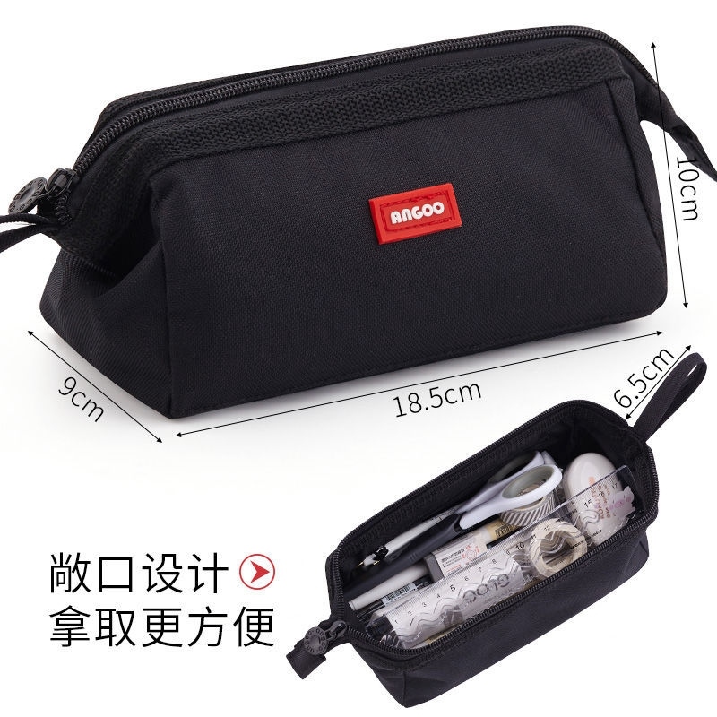 黑色笔袋小众设计感2023新