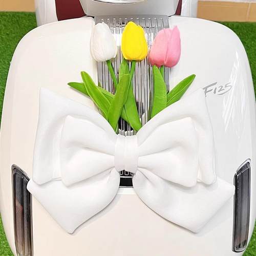 爱玛爱朵qb33电动车装饰品公仔卫士ab51车尾毛绒玩偶挂件配件摆件