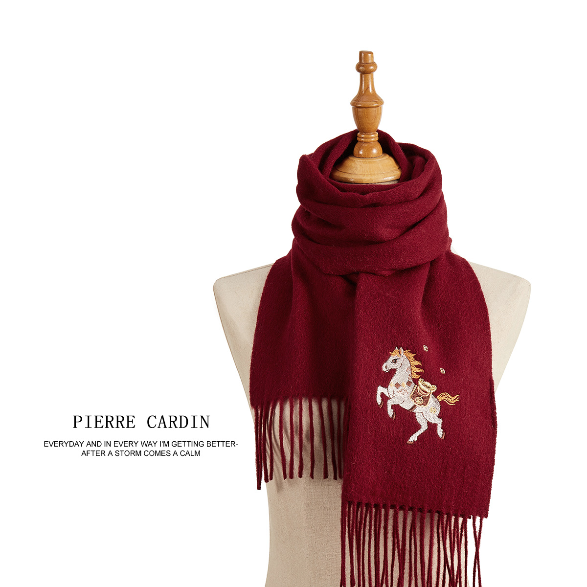 生日礼秋冬新款绵羊毛舒适保暖围巾时尚高级感微博休闲时尚围巾女